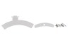 Rex RWP 1273 TFW 91453032101 Lavatrice Maniglia e Accessori 