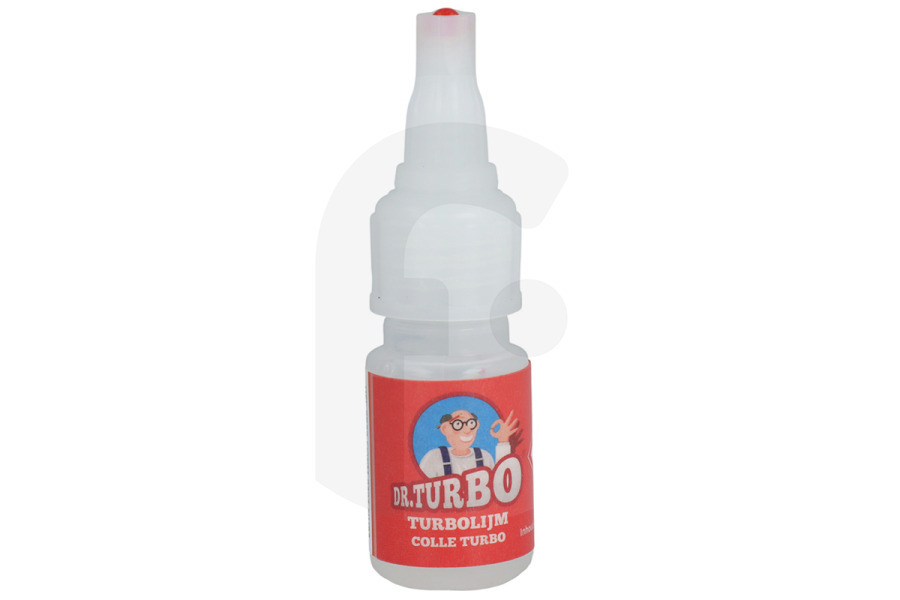 Turbolijm 015458 Congélateur Dr. Turbo colle turbo professionnelle 10g DRT-0004 convient pour o.a. pratiquement tous les matériaux