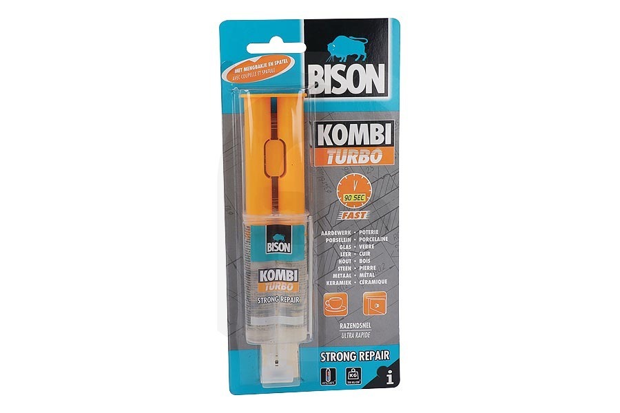 Bison Lavadora Bison pegamento combinado (cola bicomponente) 24 ml lavadora 6308012