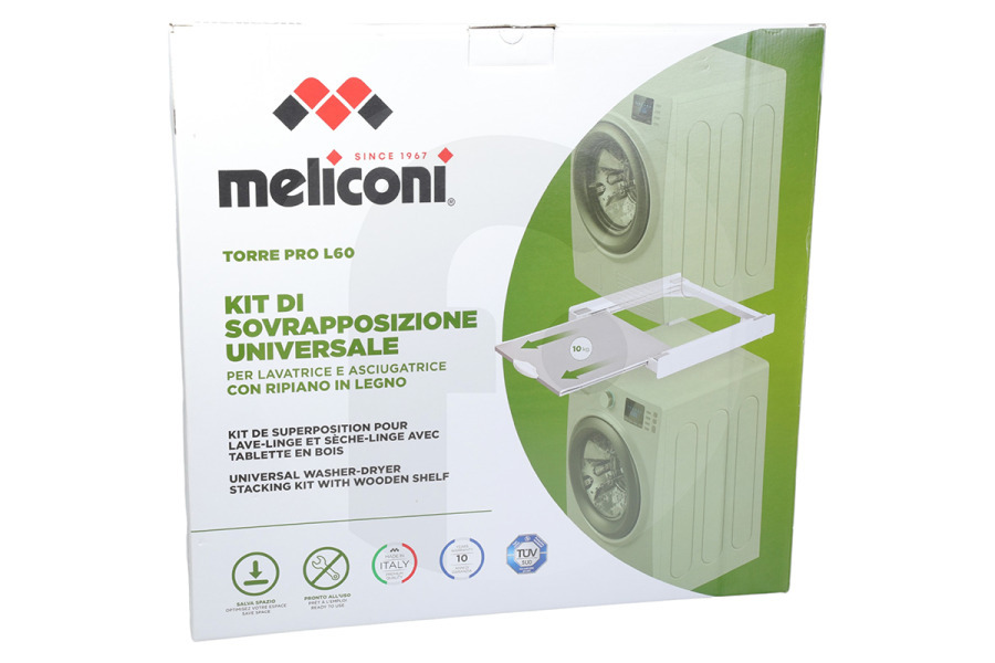 Arthur martin Lavatrice Meliconi 656114 Distanziatore Torre Pro L60 Lavatrice