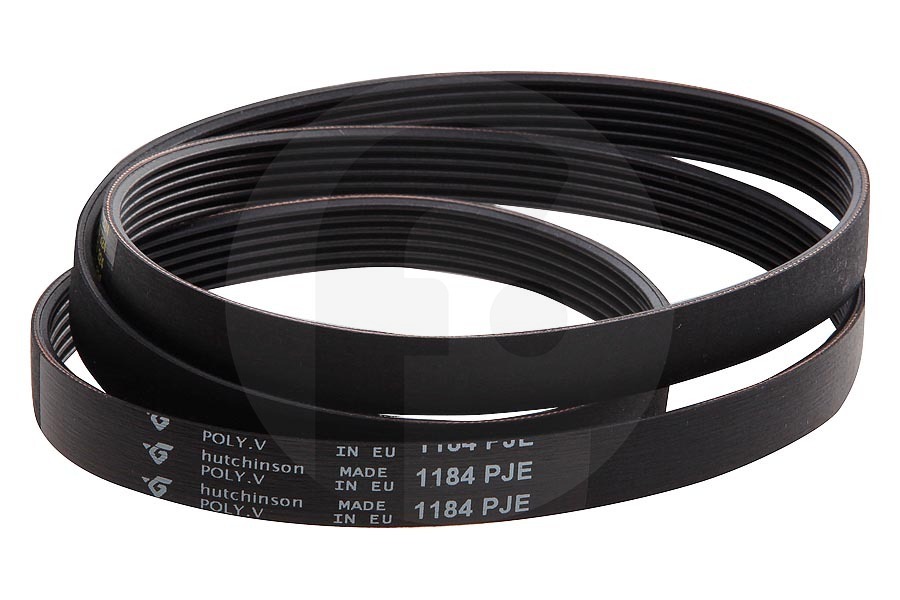 Faure Lavadora Correa de transmisión (1184 J6 TEM) lavadora 1184J6MA apto para entre otros Electrolux AEG