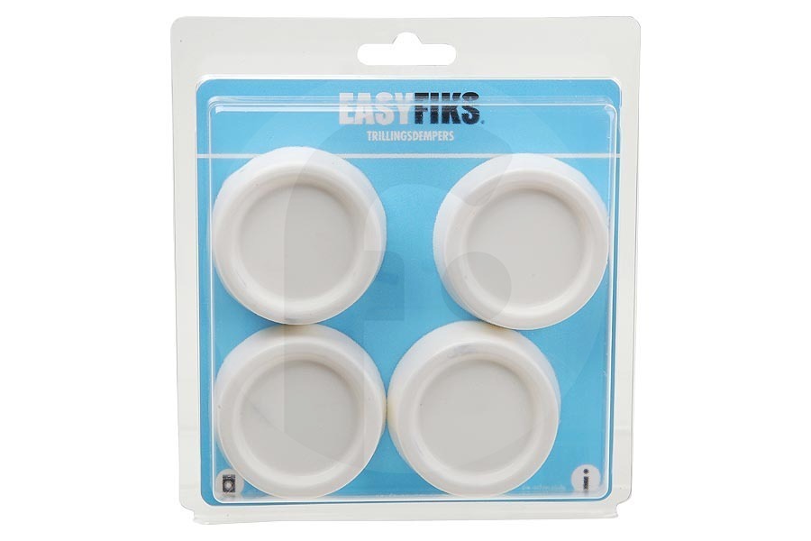 Rex-electrolux  Easyfiks smorzatore di vibrazioni (ammortizzatore, smorzatore di vibrazioni in gomma, antivibranti) set 4 pezzi lavatrice 50291828007