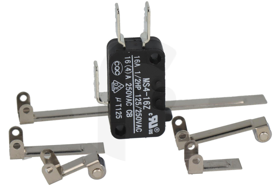 Universeel Lavadora Interruptor universal (microinterruptor) cierre-ruptura incl. soportes lavadora 031044UN