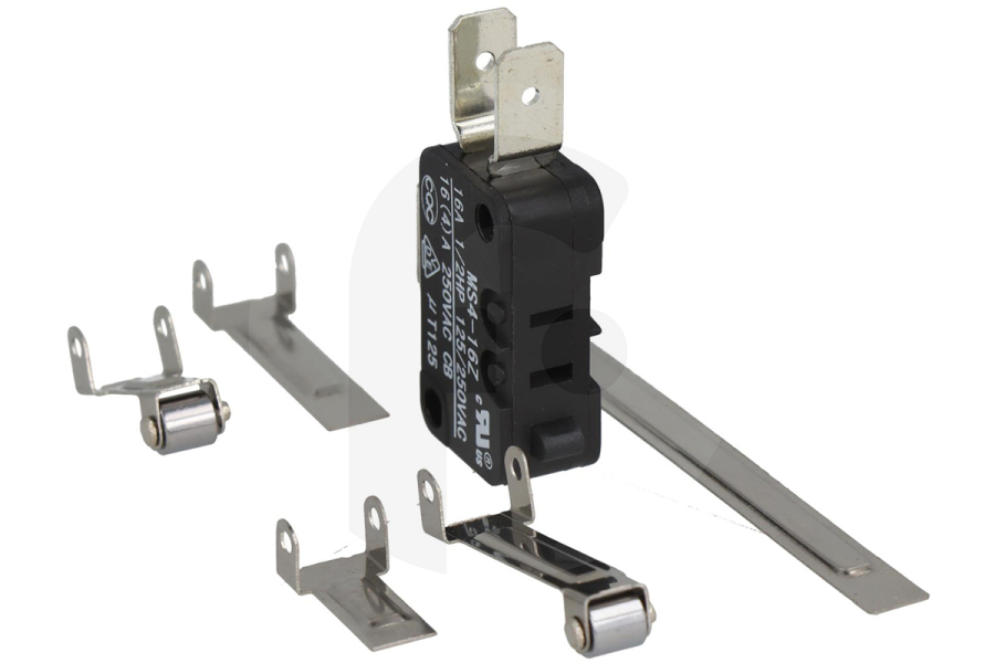 Universeel  Interruttore universale (microinterruttore) chiusura-rottura incl. supporti lavatrice 031044UN
