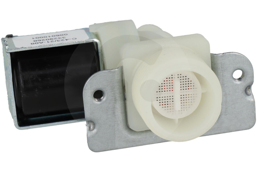 Rex-electrolux  Valvola di ingresso (valvola elettrica, flussometro) singolo dritto per, tra gli altri, Electrolux lavatrice 4055046561