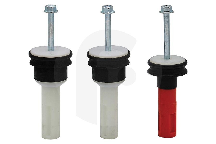 Faure Perno de protección (protección de transporte) juego de 3 piezas para AEG, Electrolux y otros lavadora 4055412110 apto para entre otros L68070FL... LFX6G1454R... ZWF14010S