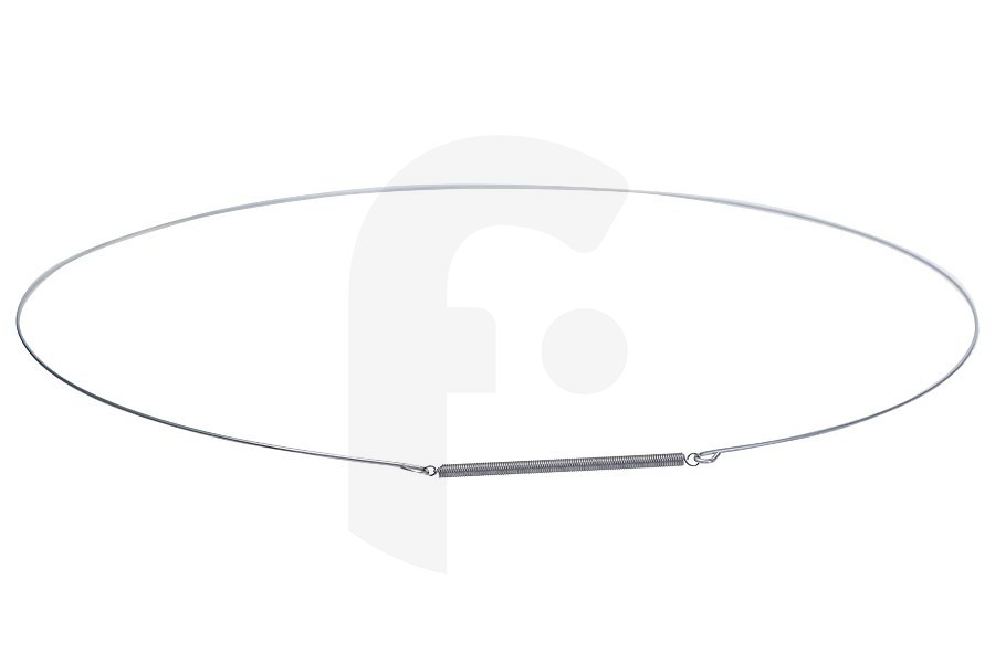 Arthur martin Anello di compressione (anello di tensione, anello di fissaggio) sulla parte anteriore della gomma (gomma della porta) per AEG, Electrolux e altri lavatrice 140068914013 adatto a tra cui L76485NFL, L87695NWD, ZWF81663W