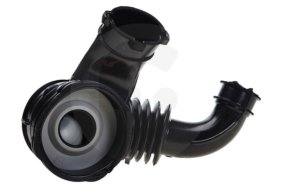 Philco Lavadora Manguera (manguera de tina-bomba, manguera de conexión) con rodamiento de bola para, entre otros, AEG lavadora 1327740476 apto para entre otros L76685, L76485, EWF1486