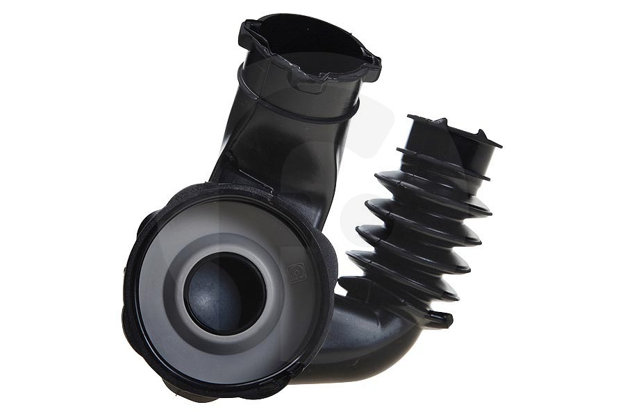 Zanker Lavadora Manguera (manguera de tina-bomba, manguera de conexión) con rodamiento de bola para, entre otros, AEG lavadora 1327740468 apto para entre otros L76680, L73484, EWF1287