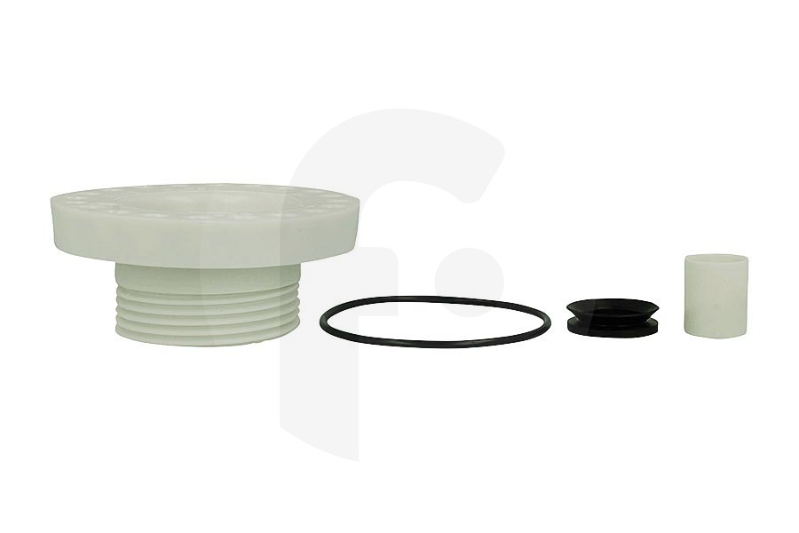 Zanker Cojinete (cojinete de apoyo, cojinete de tambor, cojinete de carenado) izquierda completo para, entre otros, AEG lavadora 4071430963 apto para entre otros LAV46270, EWT13420W