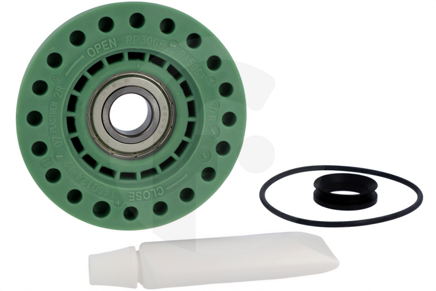 Zanker Lavadora Rodamiento lado de transmisión, completo (derecha) para AEG, Electrolux y otros lavadora 4055070744 apto para entre otros L71260TLC, L61260TL, EWT1066