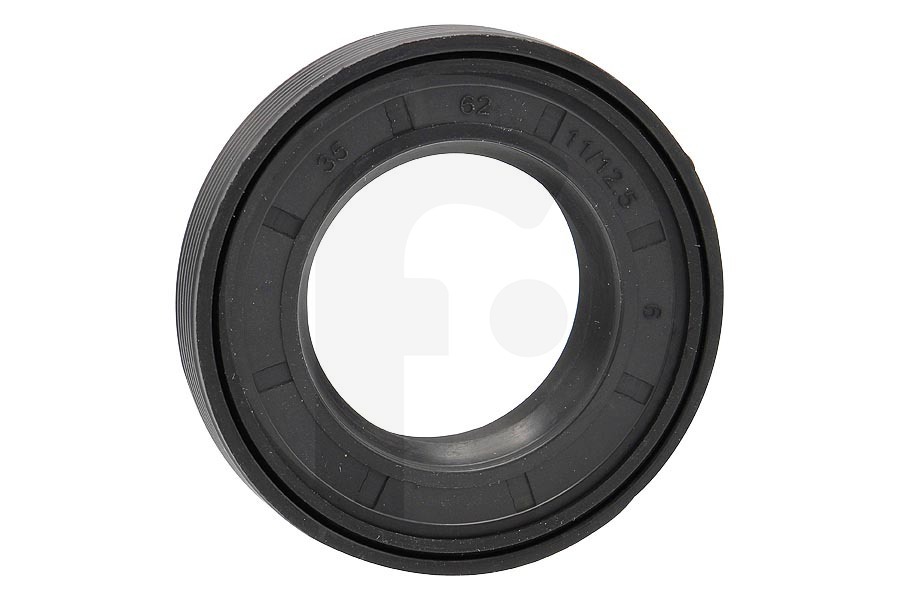 Zanker Lavadora Anillo de seguridad (cojinete carenado, junta) 35x62x11/12,5 mm para AEG, Electrolux y otros lavadora 1249685007 apto para entre otros Alfombra de lava 72620