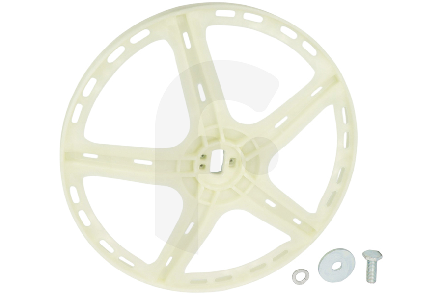 Franke Kit polea de plástico (5 radios) lavadora 50298249009 apto para entre otros L52400, L54840, L64840