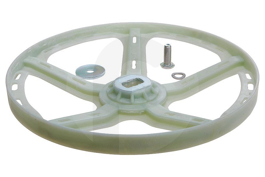 Faure Kit polea de plástico (5 radios) lavadora 50298249009 apto para entre otros L52400, L54840, L64840