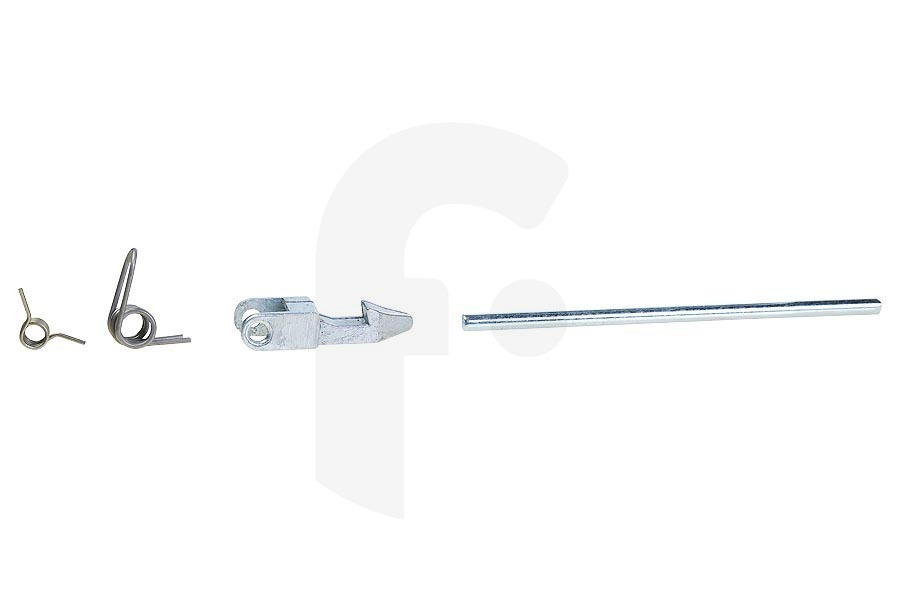 AEG Lavatrice Maniglia della porta (manico, leva della porta) set completo bianco per, tra gli altri, AEG lavatrice 4055087003