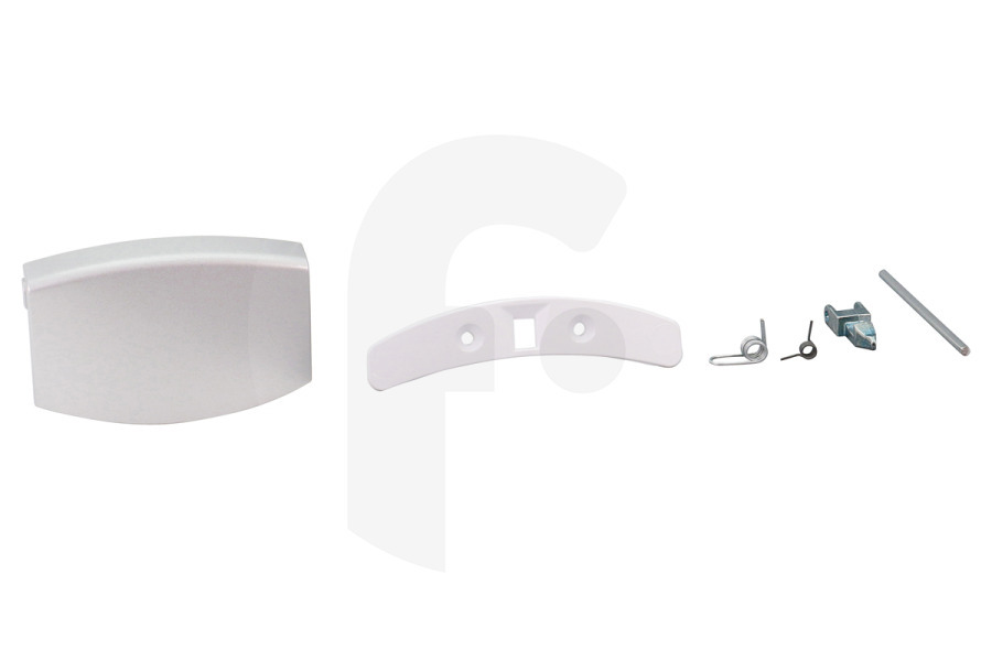 Aeg electrolux 4055085551 Lavadora Tirador de puerta (Set completo) para AEG, Electrolux y otros lavadora 50289057007 apto para entre otros L66811, L74810, L76850