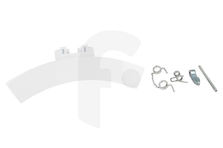 Zanker Lavadora Tirador de la puerta (asa) completo para AEG, Electrolux y otros lavadora 4055193256 apto para entre otros EWF1486GDW, ZM8651WD, EWF1076GDW