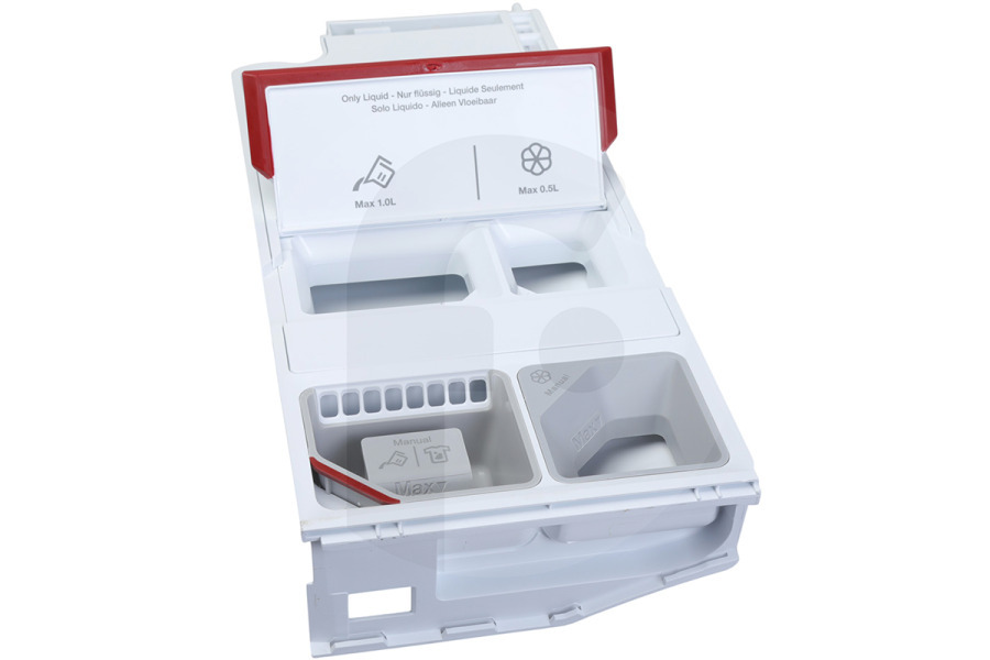 AEG Lavastoviglie Cassetto detersivo (unità detersivo, vaschetta detersivo) dosaggio automatico per AEG, Electrolux e altri lavatrice 4055948139