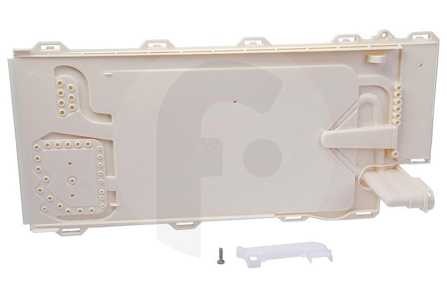 AEG Lavadora Puerta portadetergente (cajón portadetergente, unidad detergente) completa para AEG, Electrolux y otros lavadora 4055508958