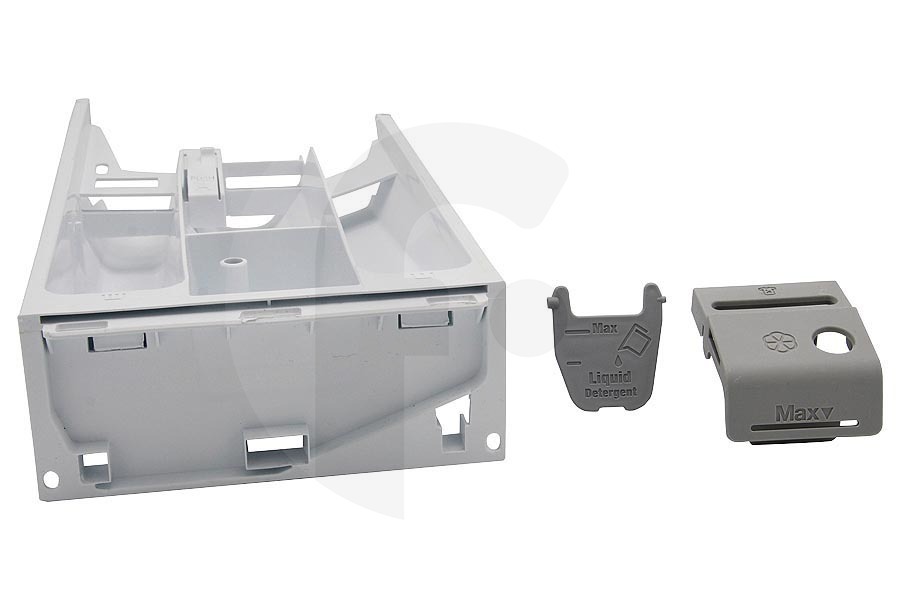 AEG Lavatrice Portadetersivo (unità, cassetto per detersivo, cassetto detergente) per AEG, Electrolux e altri lavatrice 4055390225