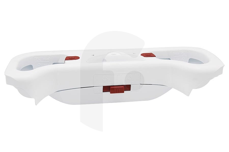 AEG Lavadora Portadetergente (unidad, cajón detergente) para AEG, Electrolux y otros lavadora 1086623020 apto para entre otros L85370TL... L61260TL... WASL3T201