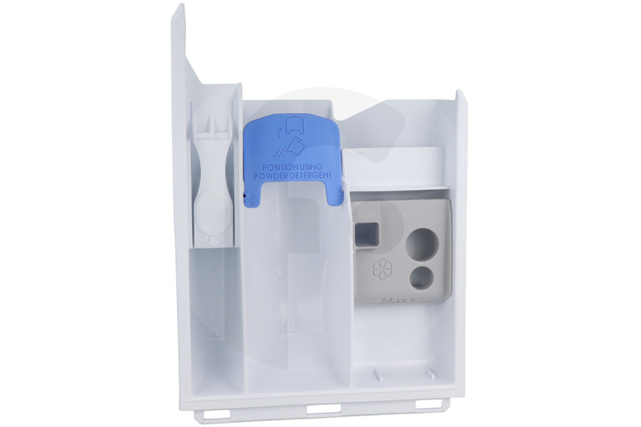 Fors AEG Lavavajillas Cajón del detergente para lavadora 4055379756 apto para entre otros L6FBK841N, EWF7000W2