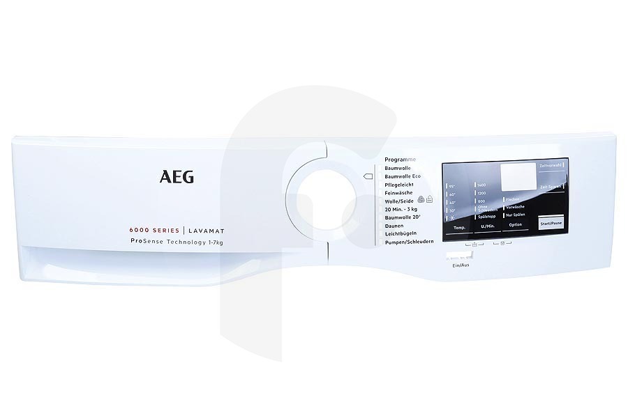 AEG Lavadora Panel de control 140066661012 lavadora apto para entre otros L6FB50478, L6FB55470