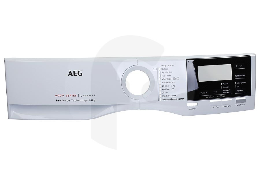 AEG Lavadora Panel de control para AEG, Electrolux y otros lavadora 140070235019 apto para entre otros L6FBBERLIN, L6FBN94GP