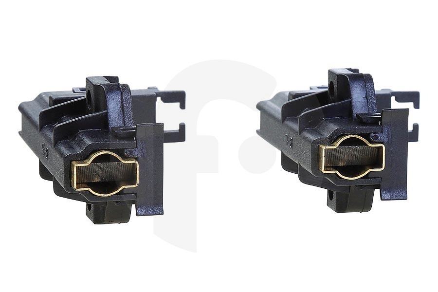 AEG Lavatrice Spazzola al carbone (set di spazzole al carbone) nel supporto contatto piccolo per AEG, Electrolux e altri lavatrice 4055050480