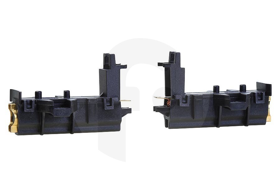AEG Lavatrice Spazzola al carbone (set di spazzole al carbone) nel supporto contatto piccolo per AEG, Electrolux e altri lavatrice 4055050480