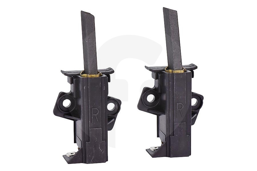 Bauknecht Lavadora Escobillas de carbón para lavadora 50680490005 apto para entre otros de carga superior (R) 4,8 mm