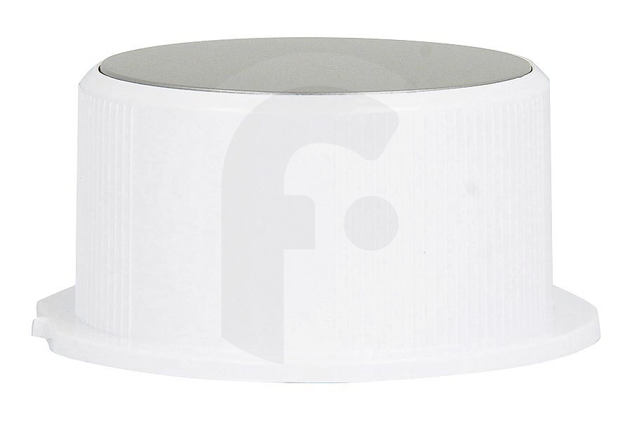 AEG Lavadora Botón de programas (perilla, esfera) blanco/gris para AEG, Electrolux y otros lavadora 140040247086