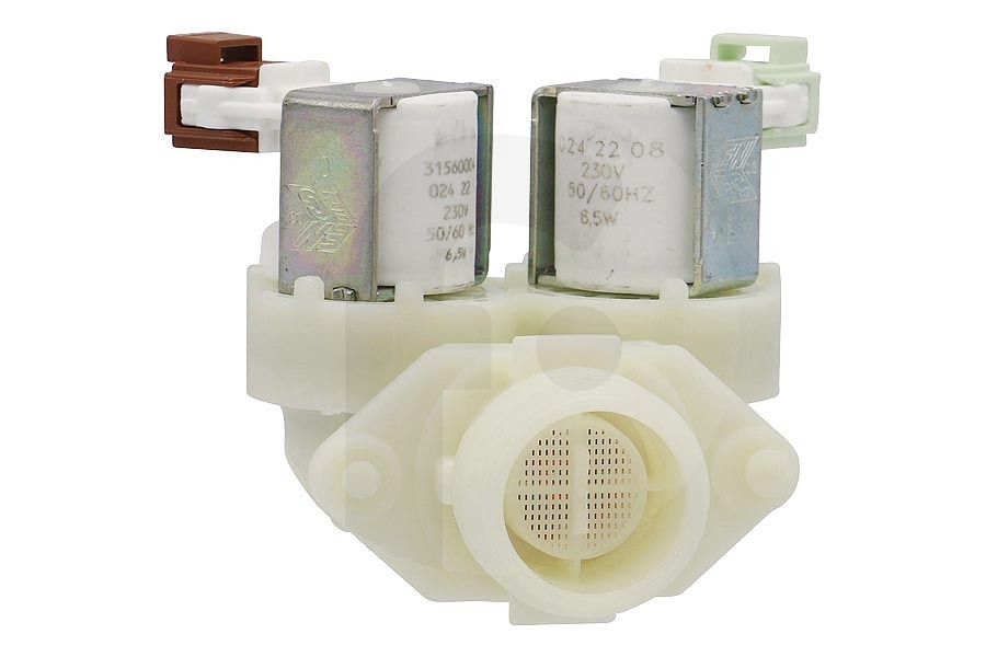 Faure Lavadora Válvula de entrada (caudalímetro) en ángulo para AEG, Electrolux y otros lavadora 8074876221 apto para entre otros L6FBT84, EWF1494, EW6F5723