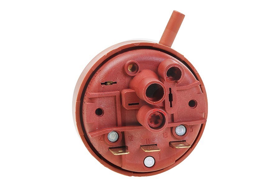 Zanker Lavadora Regulador de nivel (presostato, interruptor de nivel) sensor de presión para AEG, Electrolux y otros lavadora 1528189028 apto para entre otros F50742, ZDT101, F40010IM