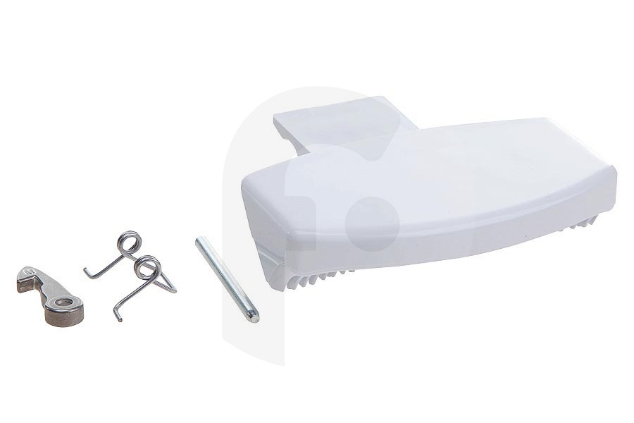 Ariston-Blue Air 259035, C00259035 Lavadora Tirador de puerta -Set completo, blanco- lavadora 259035 apto para entre otros IWME8EU, AWM108EU, CAWD129EU