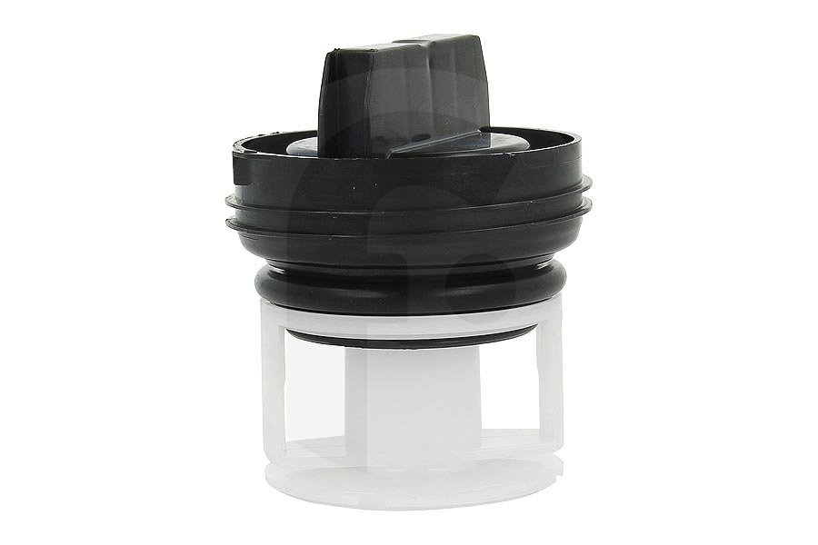 Essentiel b Filtro de pelusas (bloqueo de pelusas, filtro de bomba) para bomba de desagüe para Ariston-Blue Air y otros lavadora 297161, C00297161 apto para entre otros IWD71451CFR, IWSNC51051X9EU, BWMD742EU