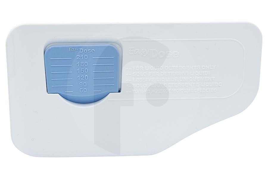Hotpoint-ariston 510209, C00510209 Lavadora Manija del cajón para la lavadora C00286121, 482000023258 apto para entre otros AQ93F297TK, AQS73F09EU, AQ92D497EX