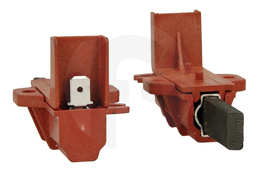 Indesit Lavatrice Spazzole di carbone (set di spazzole di carbone) nel supporto set di 2 pezzi per, tra gli altri, Ariston lavatrice C00196544, 196544