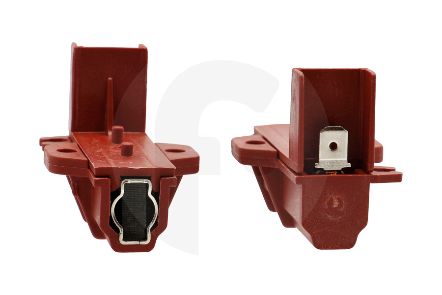 Alternatief Lavatrice Spazzole di carbone (set spazzole di carbone, spazzola di carbone) nel supporto 2 pezzi per Ariston e altri lavatrice 196544, C00196544