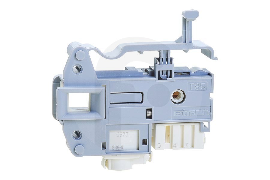 Ariston-Blue Air 254755, C00254755 Lavadora Relé de puerta (cerradura de puerta, seguridad de puerta) Bitron para, entre otros, Ariston lavadora C00254755, 254755 apto para entre otros ARXD109EU, ARXF129EU