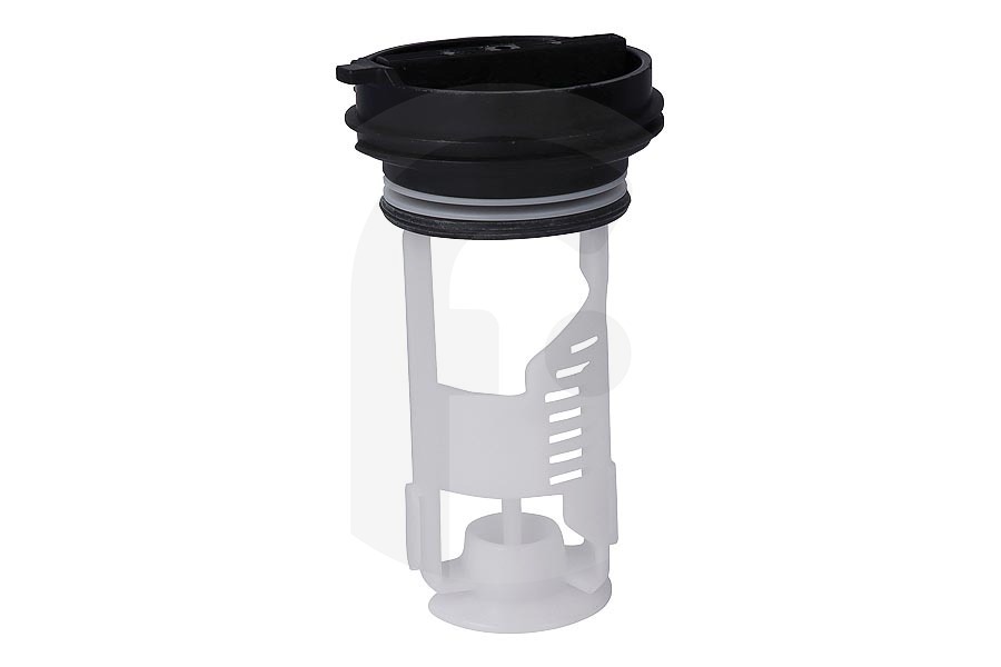 KitchenAid Lavatrice Filtro per lanugine (blocco per lanugine) per pompa di scarico per Bauknecht e altri lavatrice 481010585335 adatto a tra cui WAPC98540, WAECO1281, FSCR80430