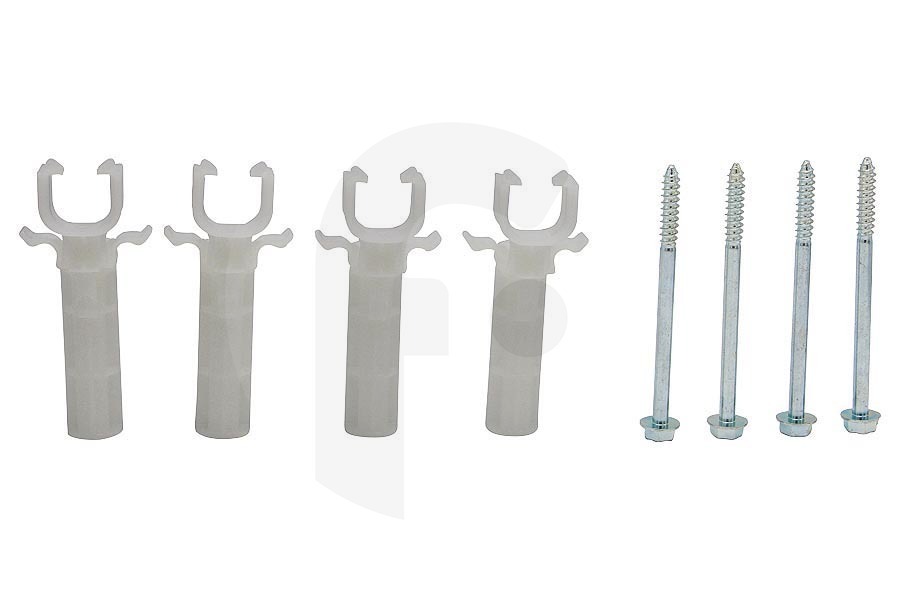 Bosch Perno de protección (protección de transporte) para , Siemens y otros lavadora 636948, 00636948 apto para entre otros WAE28448NL, WM14E248NL, WAN282M2NL