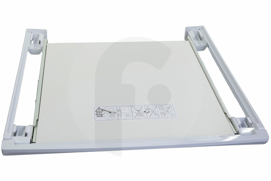 Bosch 17009006 Wasmachine Tussenstuk met uitschuifbare plaat voor wasmachine droger WTZ2800