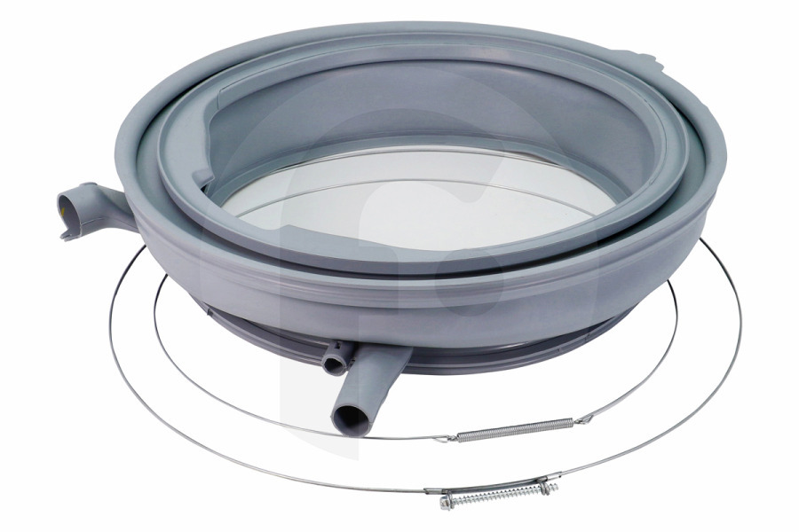 Bosch Lavadora Manguito (goma de puerta, junta de puerta, fuelle) para Bosch, Siemens y otros lavadora 20007175 apto para entre otros WAV28M9301, WM14VG9301
