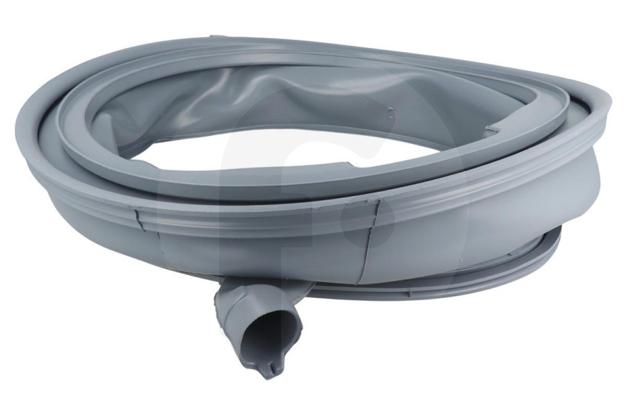 Siemens Lavadora Junta de la puerta (sello de la puerta, junta de goma) con boquilla para, entre otros, Bosch, Siemens lavadora 00772658, 772658 apto para entre otros WAS28440, WM14S442
