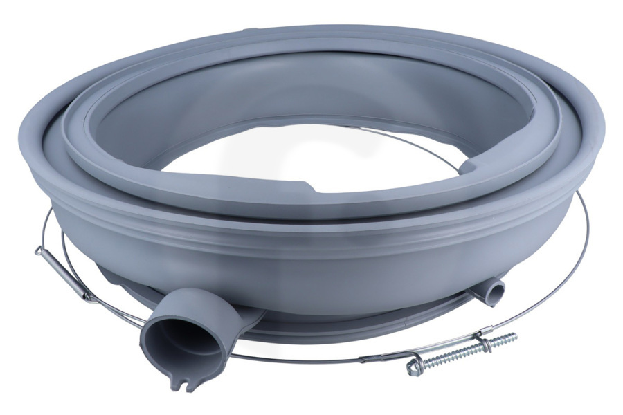 Bosch 23002446 Lavadora Goma Escotilla Lavadora entre otros Bosch, Siemens ø 400mm Con labio 00772660 apto para entre otros WAW32660IR09, WAY32841IR09, WMH4W649IT09