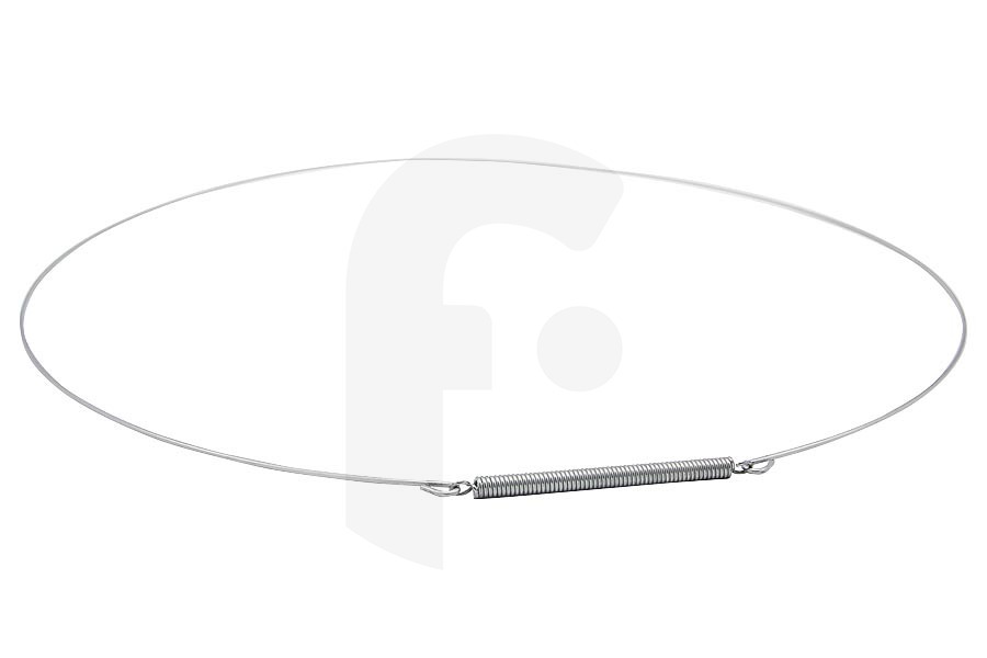Siemens Lavadora Anillo de compresión (anillo de tensión, anillo de fijación) en la parte delantera de la goma para Bosch, Siemens y otros lavadora 670743, 00670743 apto para entre otros WM12P260GC, WAS24743OE, WM12P369EE