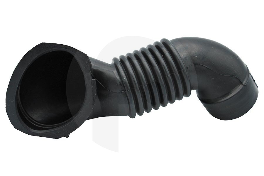 Bosch Lavadora Manguera (tubo del tambor, alojamiento del filtro, tubo del detergente) en ángulo para Bosch, Siemens y otros lavadora 265958, 00265958 apto para entre otros WFL2860, WH54080, WFL1810