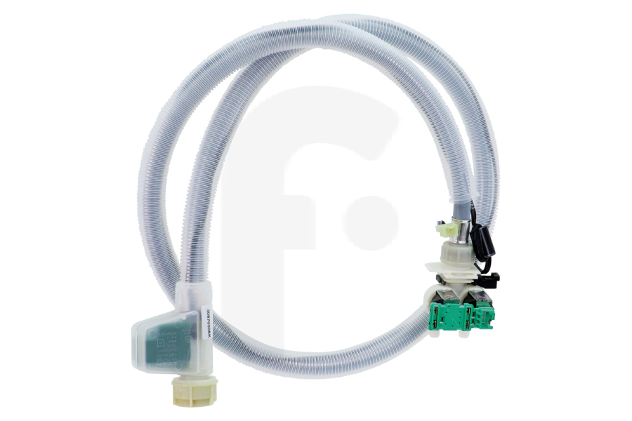 Siemens Lavadora Tubo de entrada (manguera de entrada) incl. aqua-stop para Bosch, Siemens y otros lavadora 11019468 apto para entre otros WAS28390, WAS28441