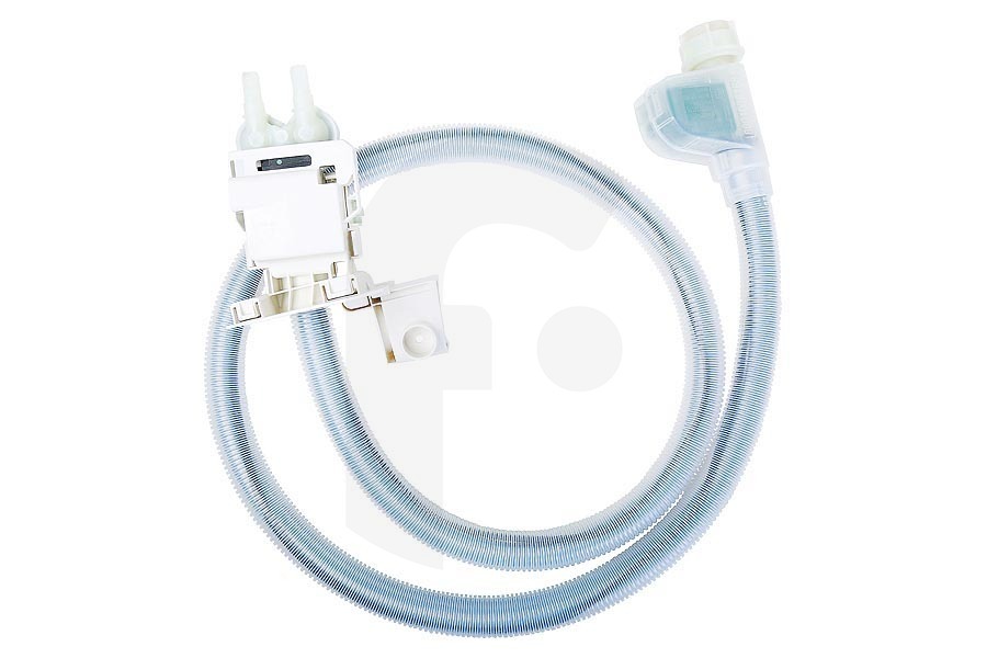 Constructa Lavadora Manguera de suministro (manguera de agua) con freno de agua (sello para el agua) y válvula de entrada para, entre otros, Bosch, Siemens lavadora 11019386 apto para entre otros WM4YH749, WM14T590NL, WAYH2742NL